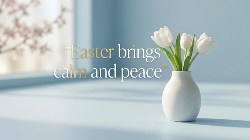 aesthetic easter quote