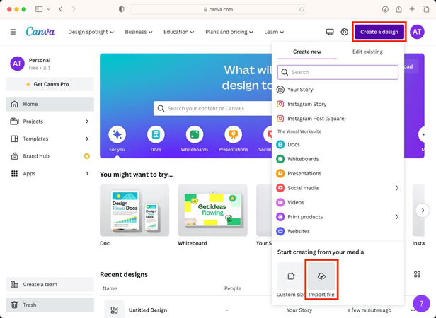 select-create-design-and-import-picture