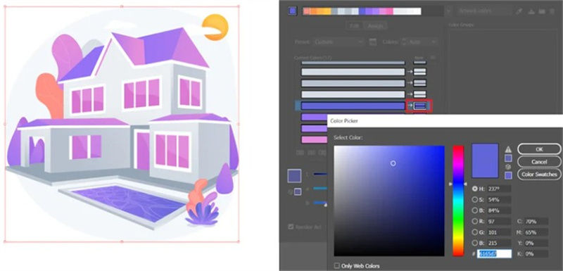changer les couleurs d'une image