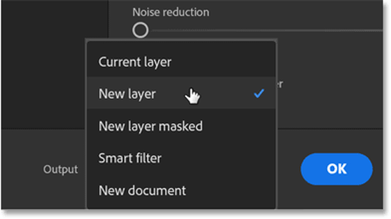新しいレイヤーを選択する