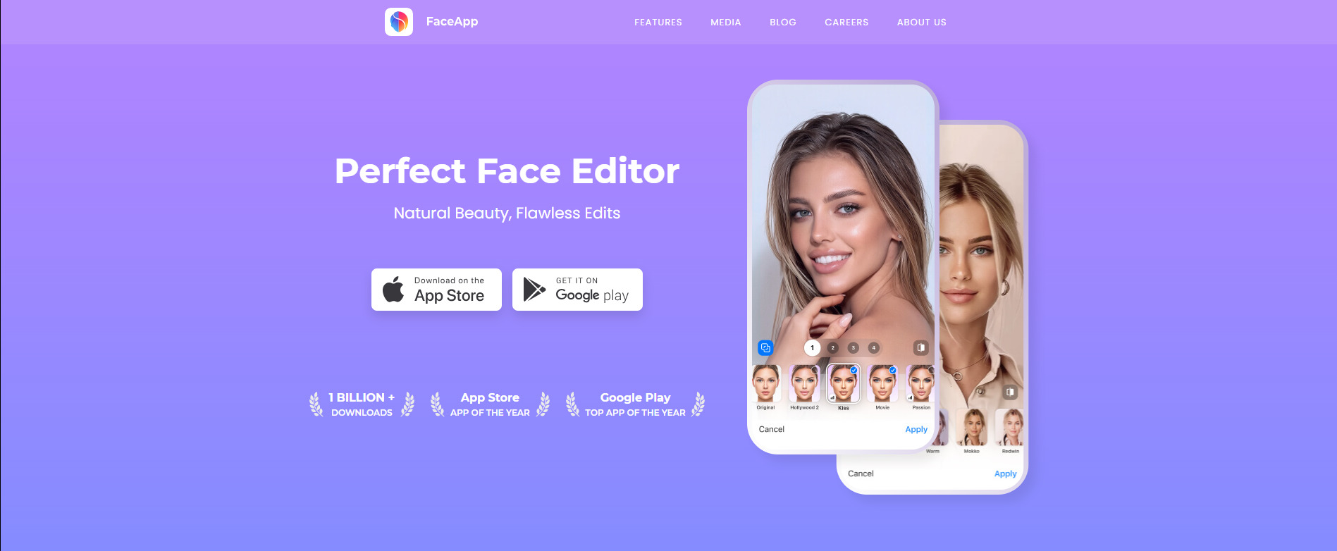 فلتر الطفل بالذكاء الاصطناعي في FaceApp