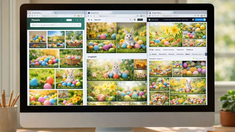 easter images on stock websites for background use