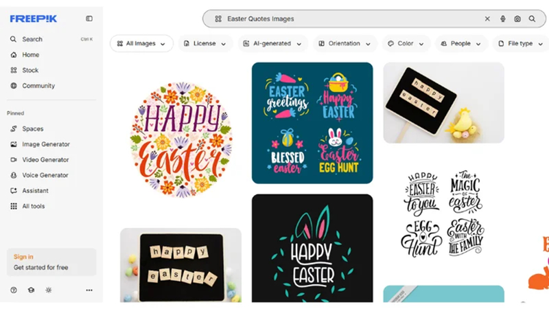 easter design templates and graphics for quotes