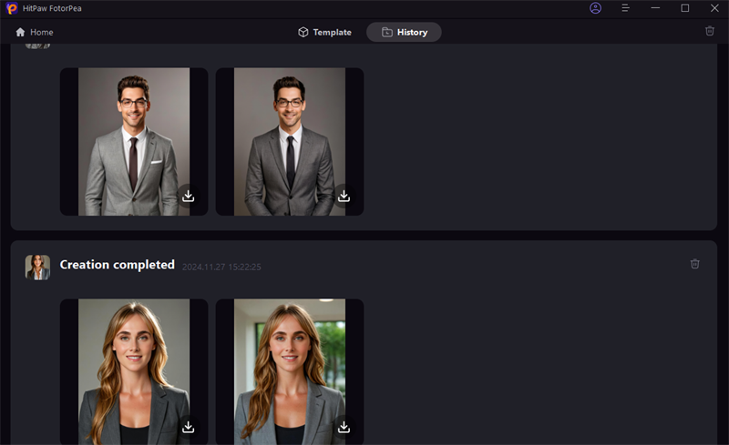 headshot generator effect of hitapw fotorpea