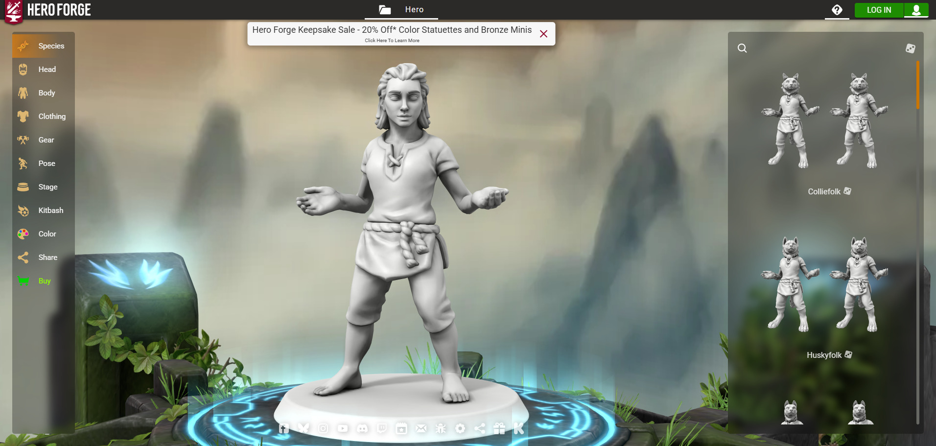hero forge ai generator