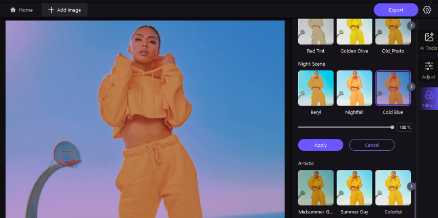 Hitpaw Fotorpea éditeur de couleur pour photos