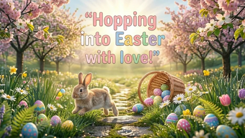 cute easter quote