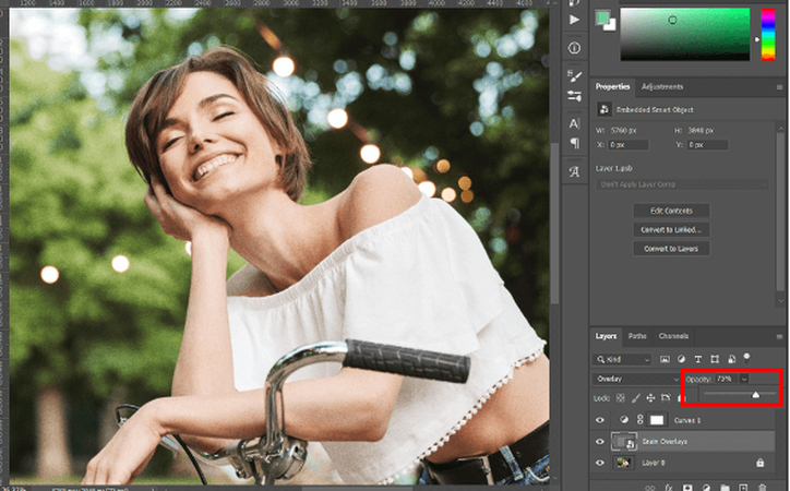 how to add grain in photoshop