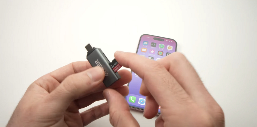 모바일에서 SD 카드로 사진을 보는 방법