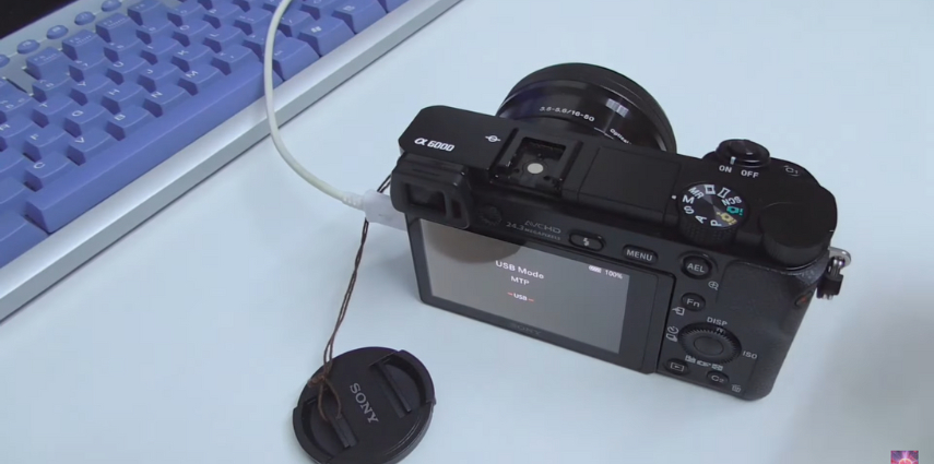 카메라로 윈도우에서 SD 카드의 사진을 보는 방법