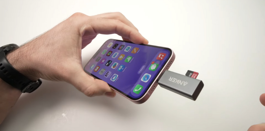 otg로 SD 카드 사진을 보는 방법