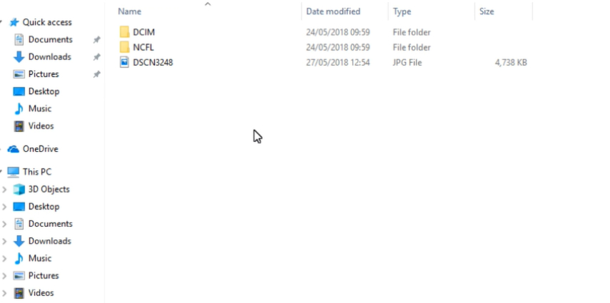 노트북에서 윈도우에서 SD 카드 사진을 보는 방법
