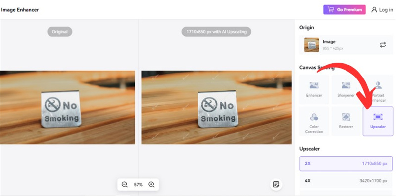 desfocar palavras na foto com media.io