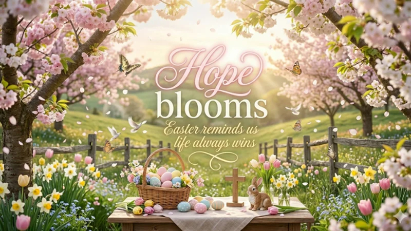 inspirational easter quote life always wins