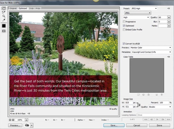 comment réduire la taille d'un jpeg