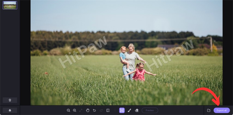 effacer une personne d'une photo avec HitPaw Photo AI