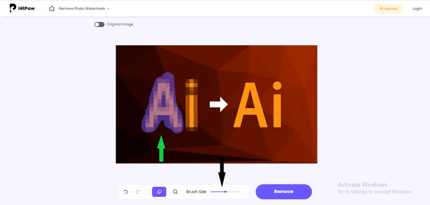 comment supprimer du texte d'une image