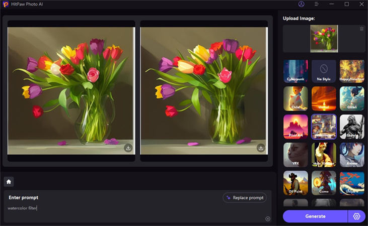 自訂圖片生成效果