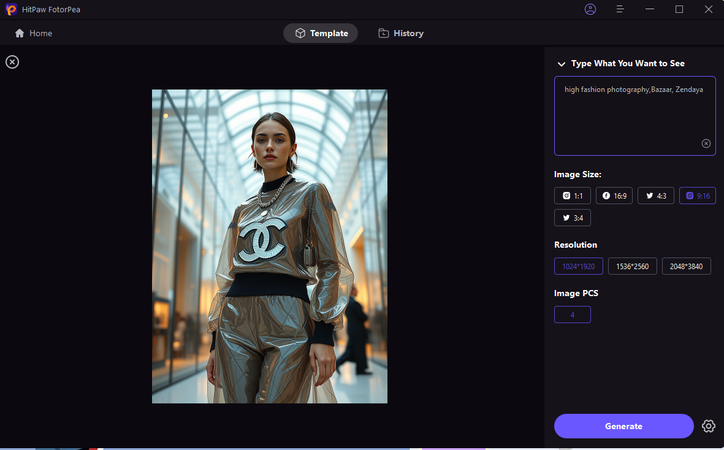 Zendaya à la Paris Fashion Week