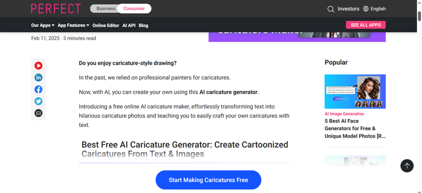 ai caricature generator free