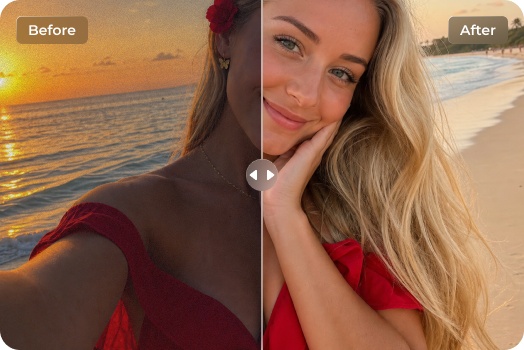 using ai photo enhancement to brighten dark faces naturally
