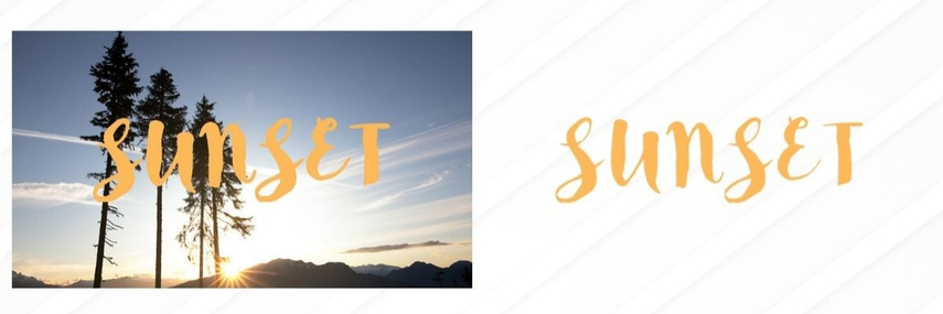 change background from text