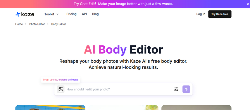 reshape body editor online free