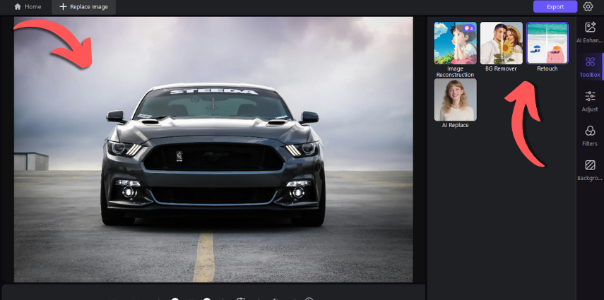 car photo editing software