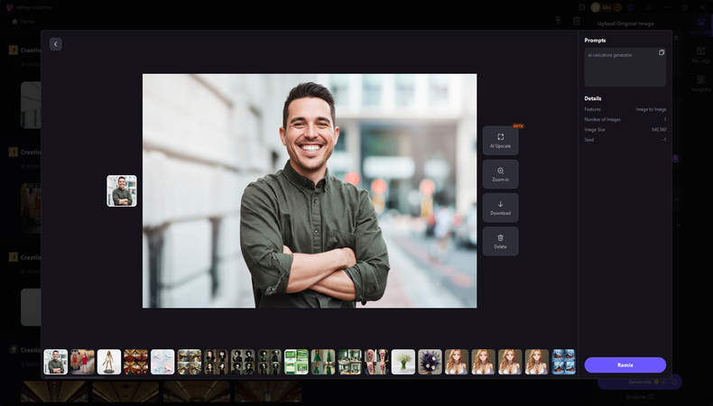 caricature ai generator free
