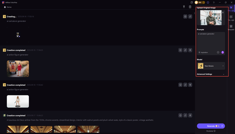 caricature ai generator