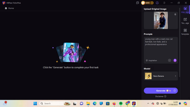 choose the artstyle and write your description