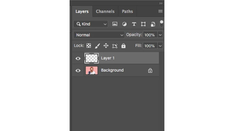 creating a separate layer for non-destructive reflection repair