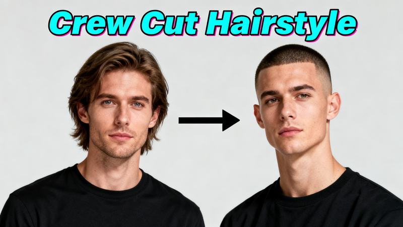 men’s crew cut haircut guide