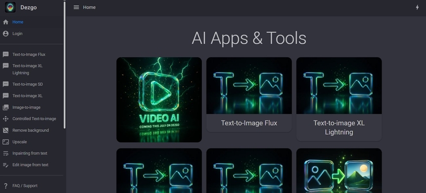 dezgo ai unique features