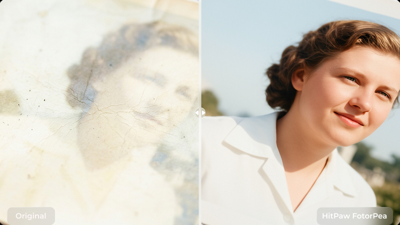 fix old faded photo