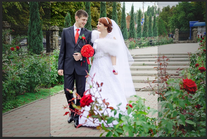 how to crop images in Photoshop