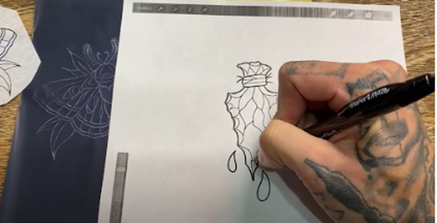 tattoo stencil maker