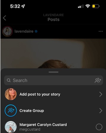 How to repost a post on Instagram Story