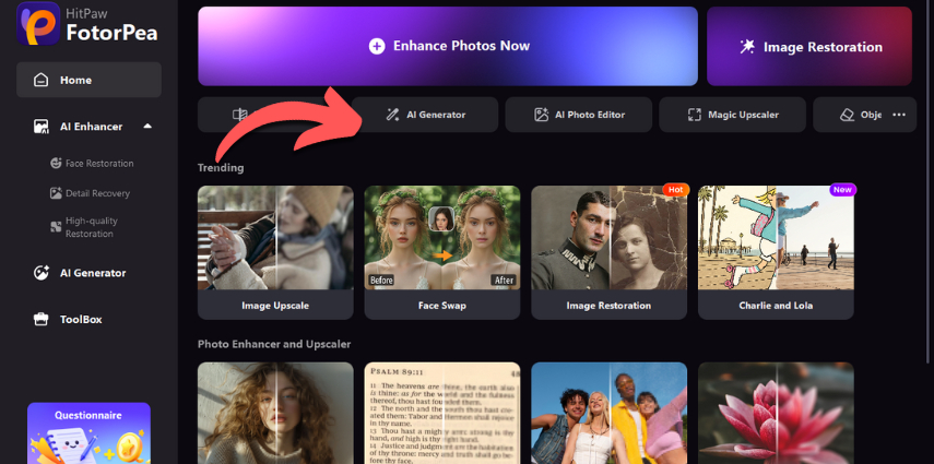 como sorrir para fotos fotorpea gerador de IA