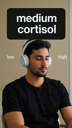 low cortisol meme
