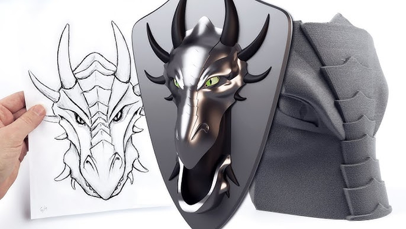 turning image into a 3d model