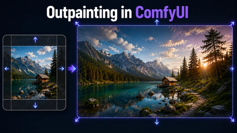 outpainting in comfyui
