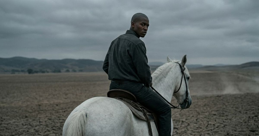 shoulder glance back mystery riding horse aura farming pose
