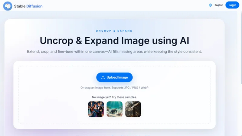 أداة Stable Diffusion لتوسيع الصور بالذكاء الاصطناعي