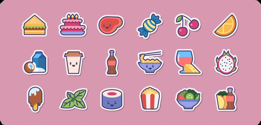 sticker ideas cute