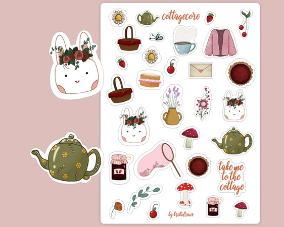 cute sticker idea