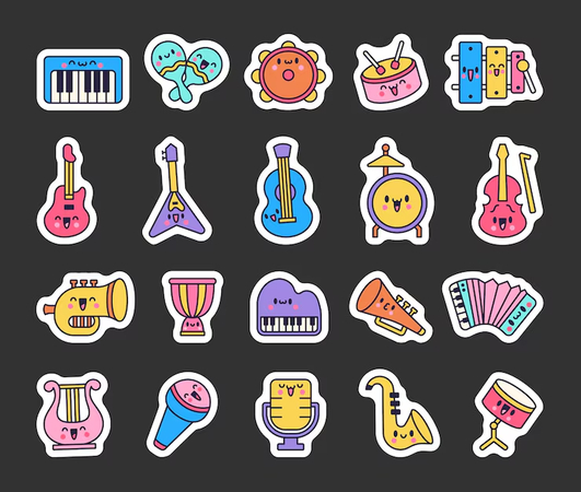 cute sticker ideas
