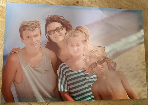 example of sun faded photo