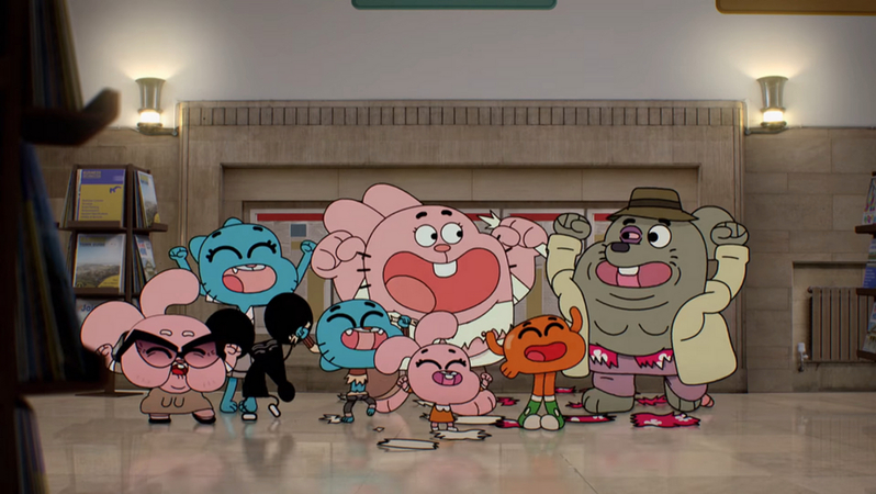 the weirdly wonderful world of gumball