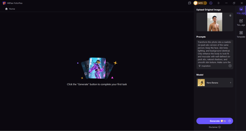 add description explaining what type of transformation you want